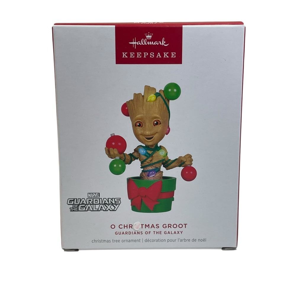 Hallmark 2024 "O Christmas Groot" Ornament — Guardians of the Galaxy  New In Box